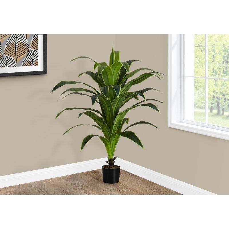 Artificial Plant - 47"H / Indoor Dracaena In A 5" Pot