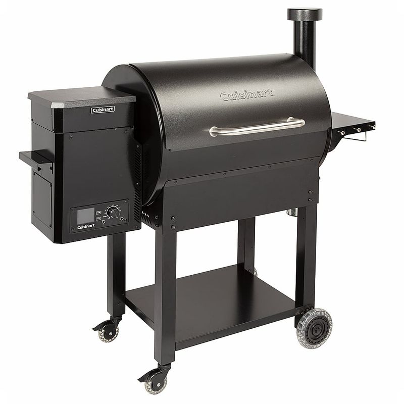 Cuisinart - Deluxe Wood Pellet Grill & Smoker - Black