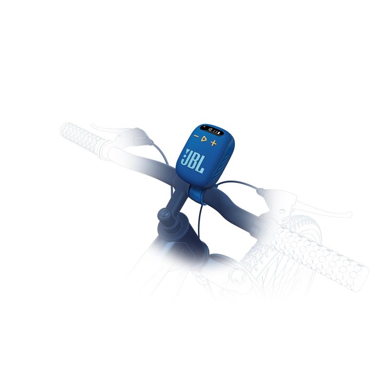 JBL - Wind3 Portable Bluetooth Speaker for Cycles Blue