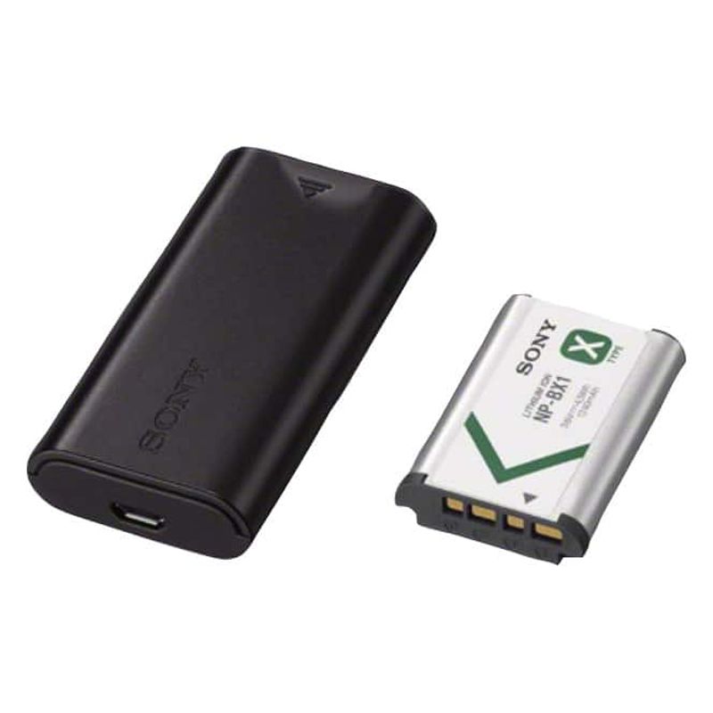 Sony - Cyber-shot ACCTRDCX Travel DC Charger Kit - Black