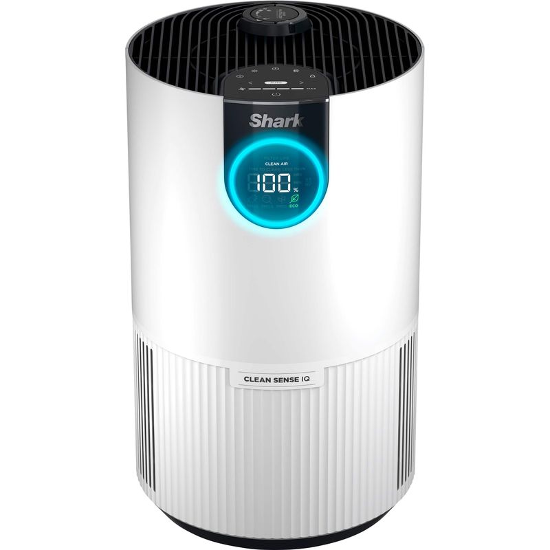 Shark - Clean Sense Air Purifier with Odor Neutralizer Technology, HEPA Filter, 500 sq. ft. - White