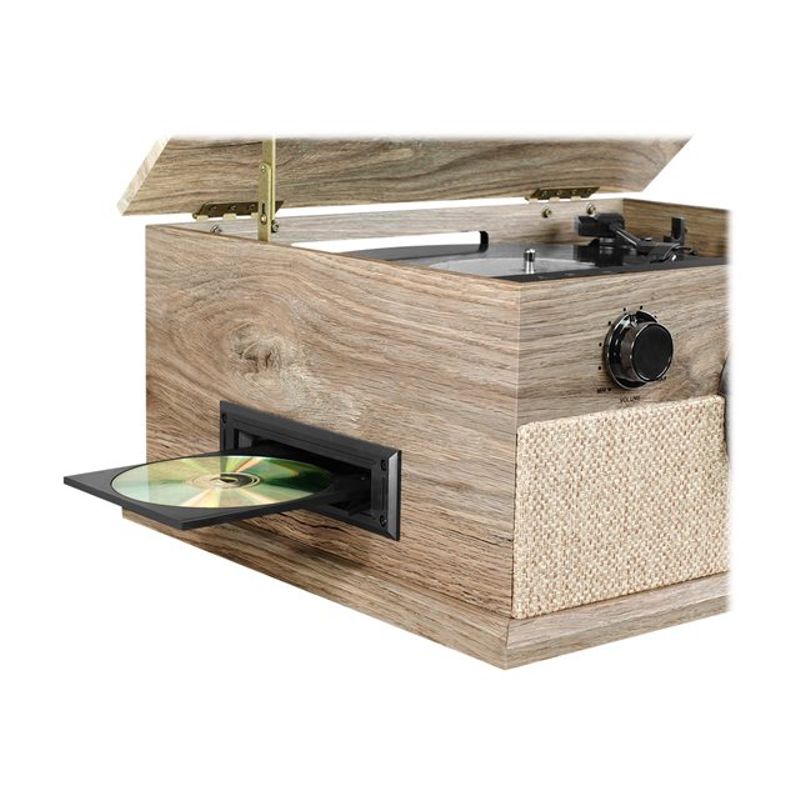 Victrola - Bluetooth Stereo Audio System - Farmhouse Oatmeal
