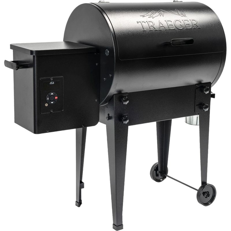 Traeger Grills - Tailgater 20 Wood Pellet Grill - Black