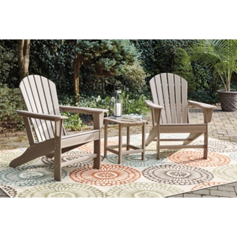 Grayish Brown Sundown Treasure Adirondack Chair
