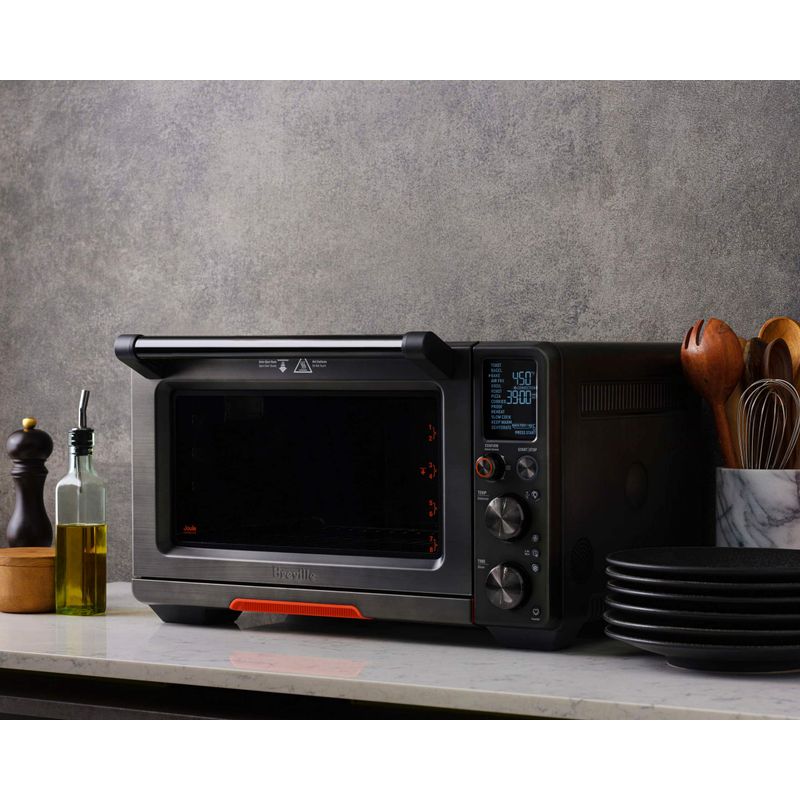Breville - the Joule 1.0 Cubic Ft Oven Air Fryer Pro - Black Stainless Steel