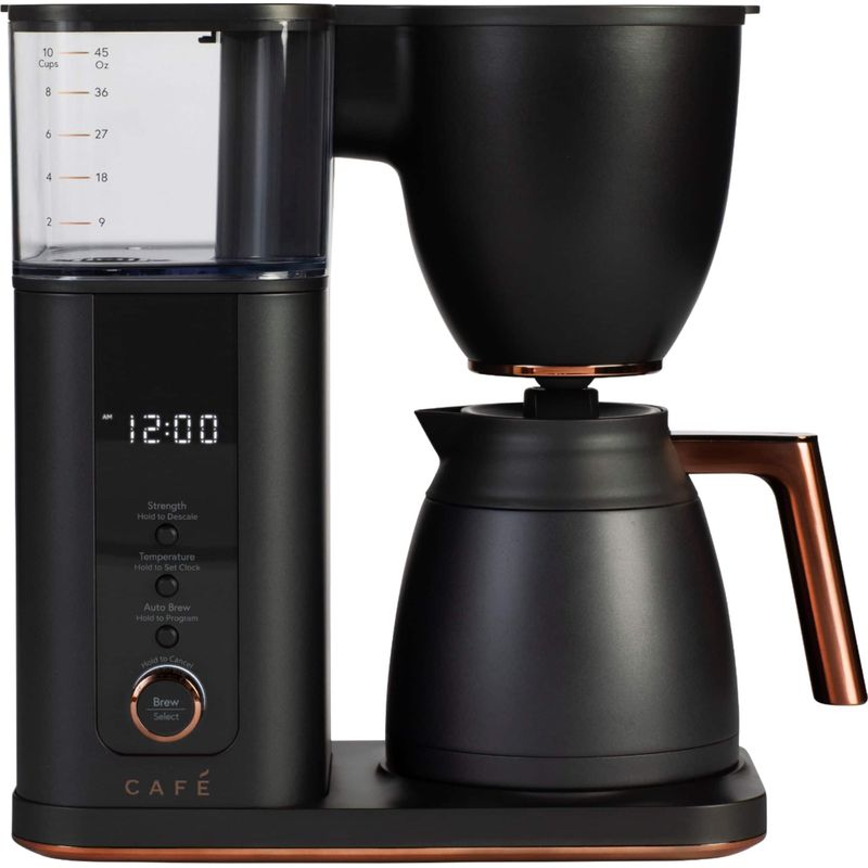 Caf - Smart Drip 10-Cup Coffee Maker with WiFi - Matte Black