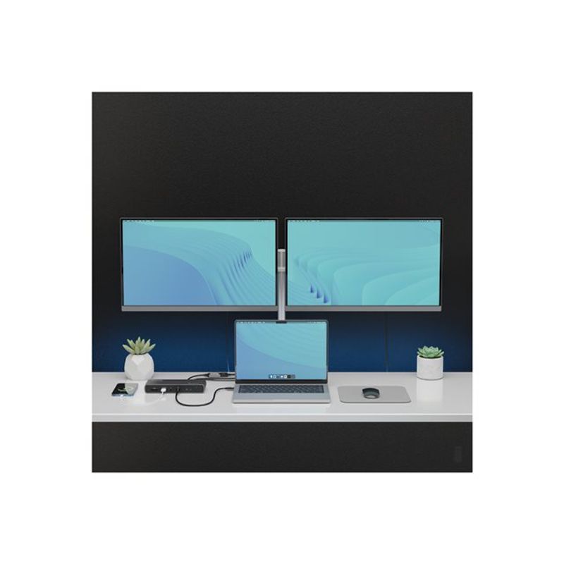Plugable - docking station - Thunderbolt 4 - 3 x Thunderbolt 4