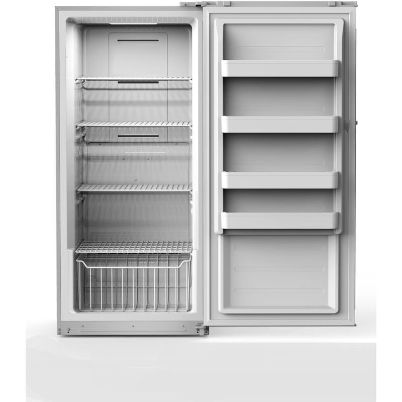 Midea - 21-Cu. Ft. Convertible Upright Freezer in Stainless Steel