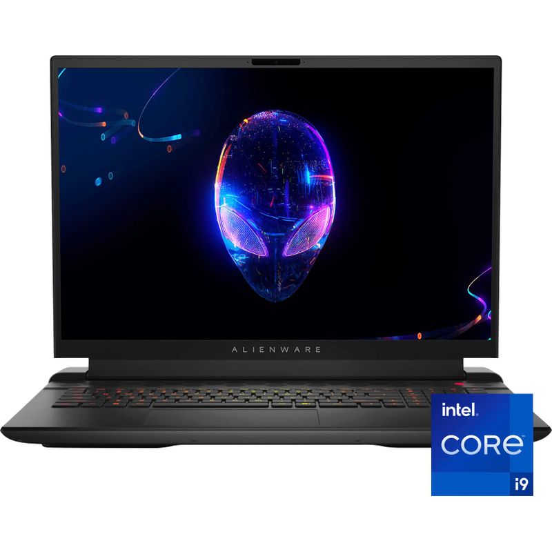 Alienware - m18 R2 18" 165Hz Gaming Laptop QHD - Intel Core 14th Gen i9 with 32GB RAM - NVIDIA GeForce RTX 4070 - 1TB SSD - Dark Metallic Mo