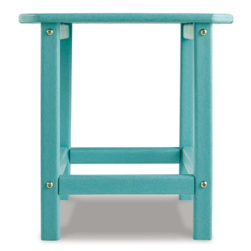 Turquoise Sundown Treasure Rectangular End Table