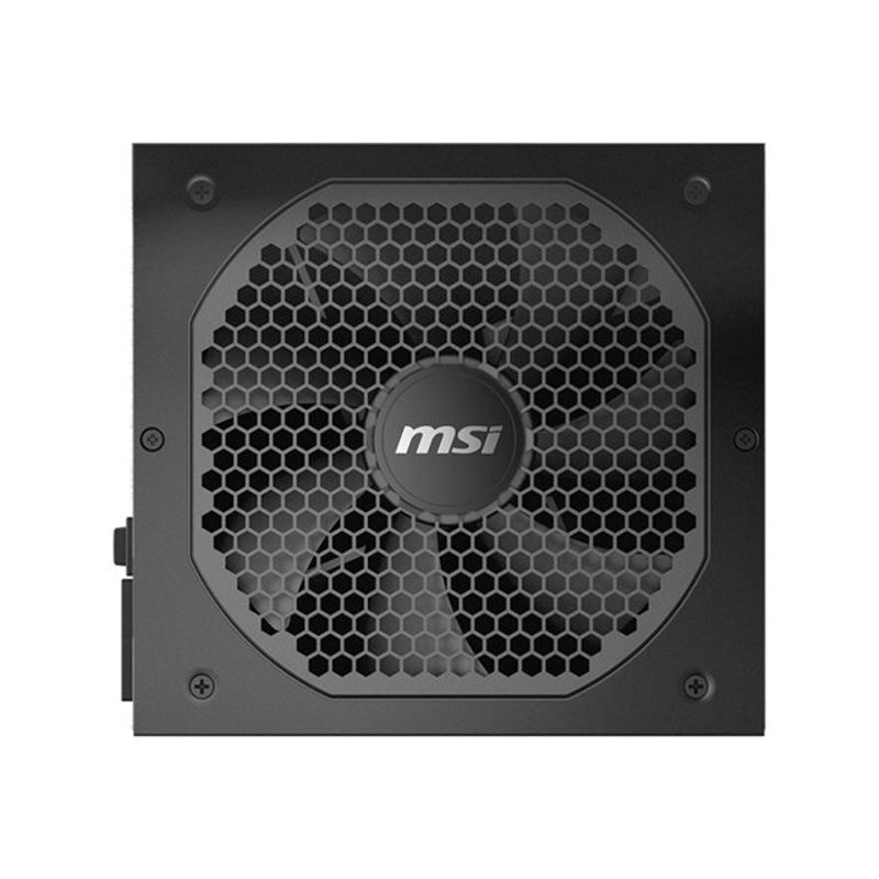 MSI - MAG A850GL PCIE5 850W ATX 3.1 &PCIe 5.1 Ready Full Modular 80 Plus Gold Gaming Power Supply - Black