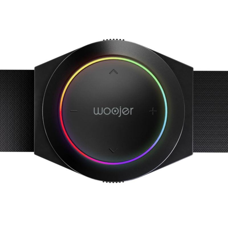 Woojer - Haptic Strap 3 for Games, Music, Movies, VR and Wellness - Black