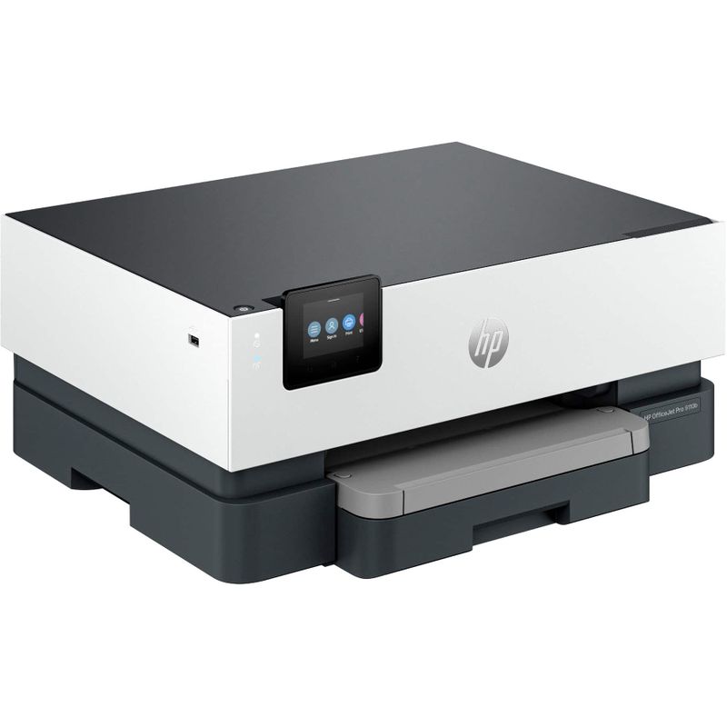 HP - OfficeJet Pro 9110b Wireless Inkjet Printer - White