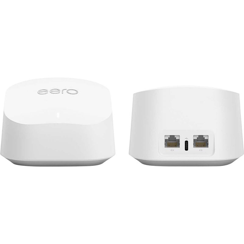eero - 6+ AX3000 Dual-Band Mesh Wi-Fi 6 Router - White