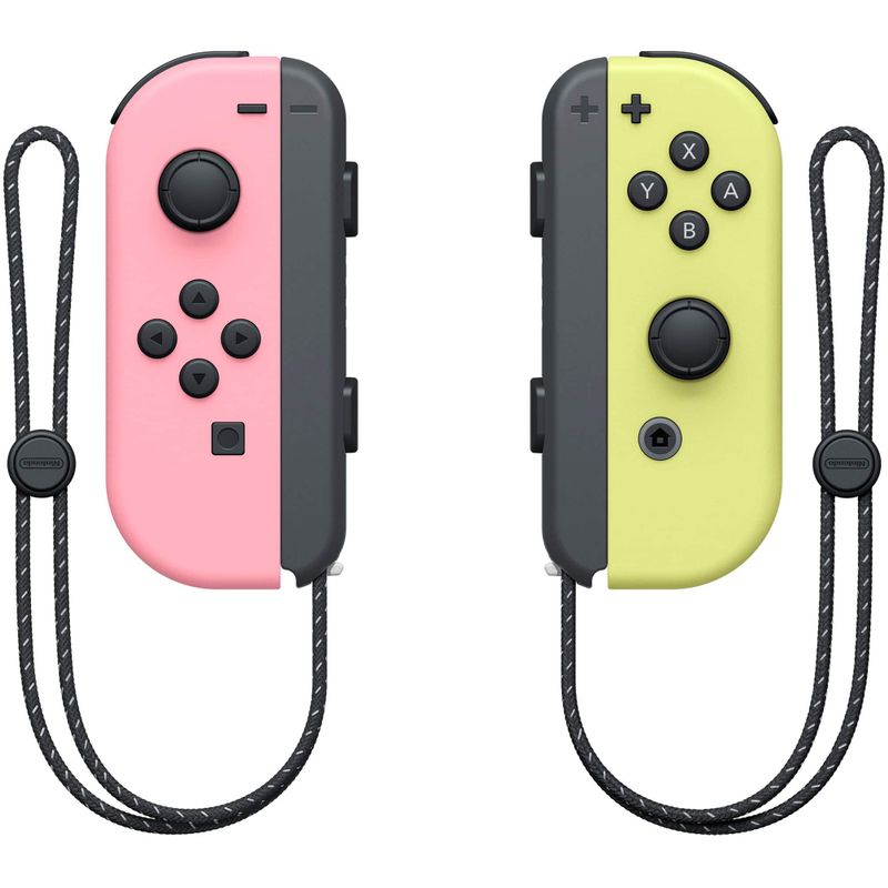 Nintendo - Joy-Con (L/R) Wireless Controllers - Pastel Pink/Pastel Yellow