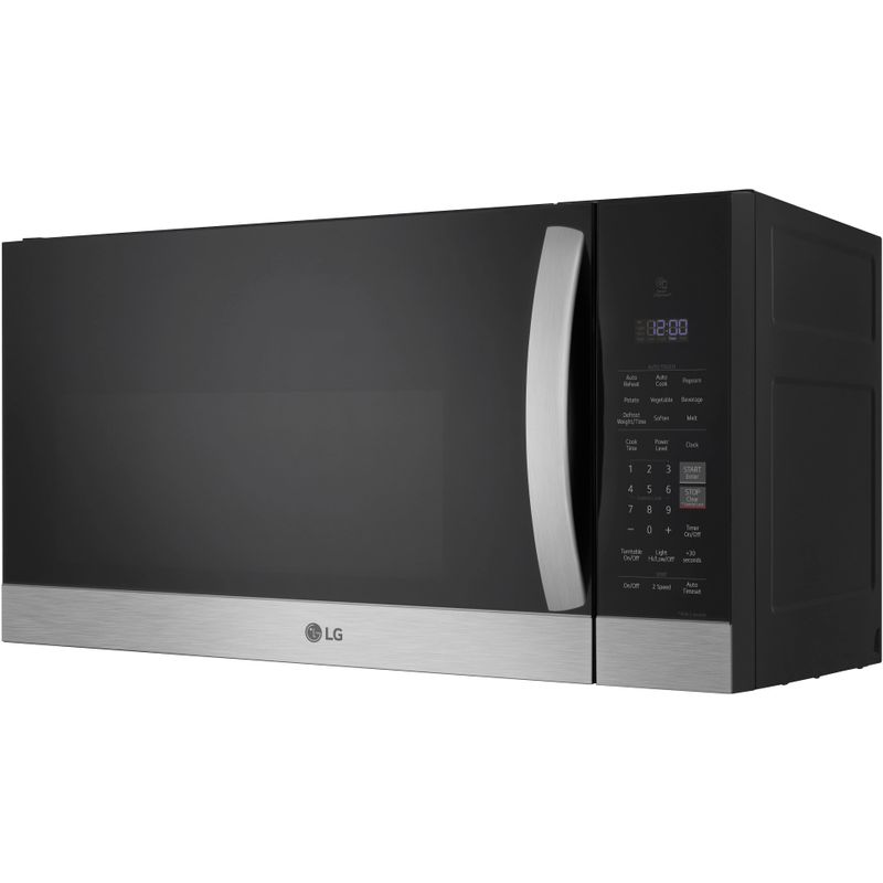 LG - 1.7 Cu. Ft. Over-The-Range Microwave with Sensor Cook and EasyClean - Stainless Steel