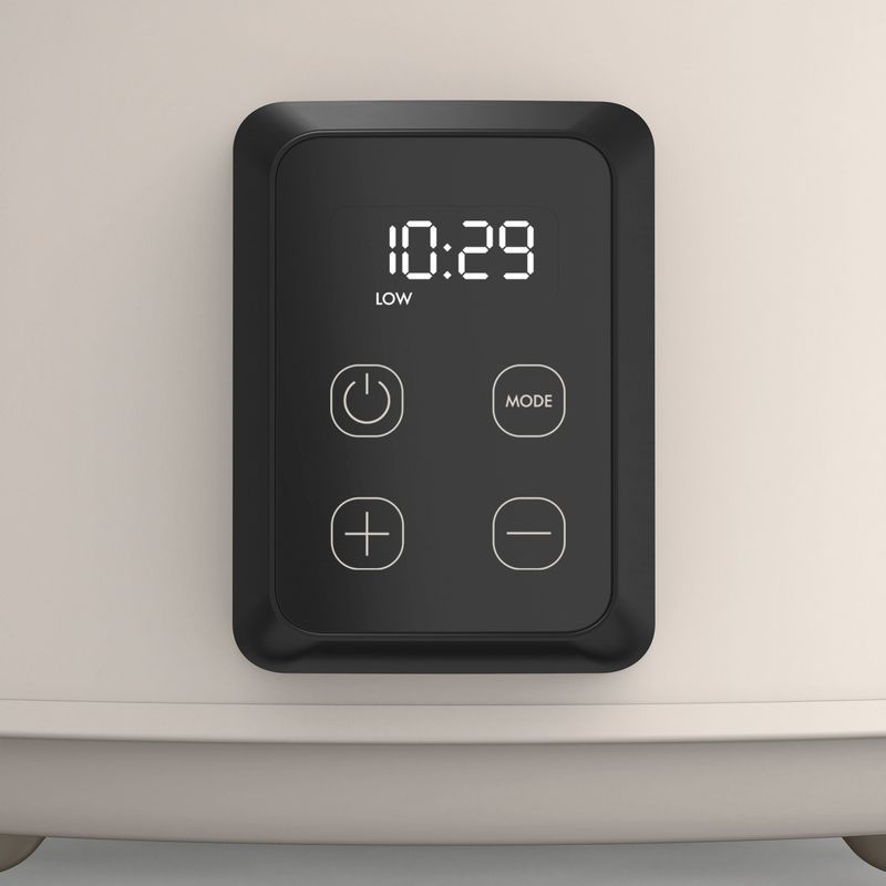 bella PRO - 5-qt. Programmable Slow Cooker - Oatmilk