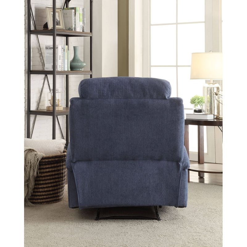 ACME Rosia Motion Recliner, Blue Velvet