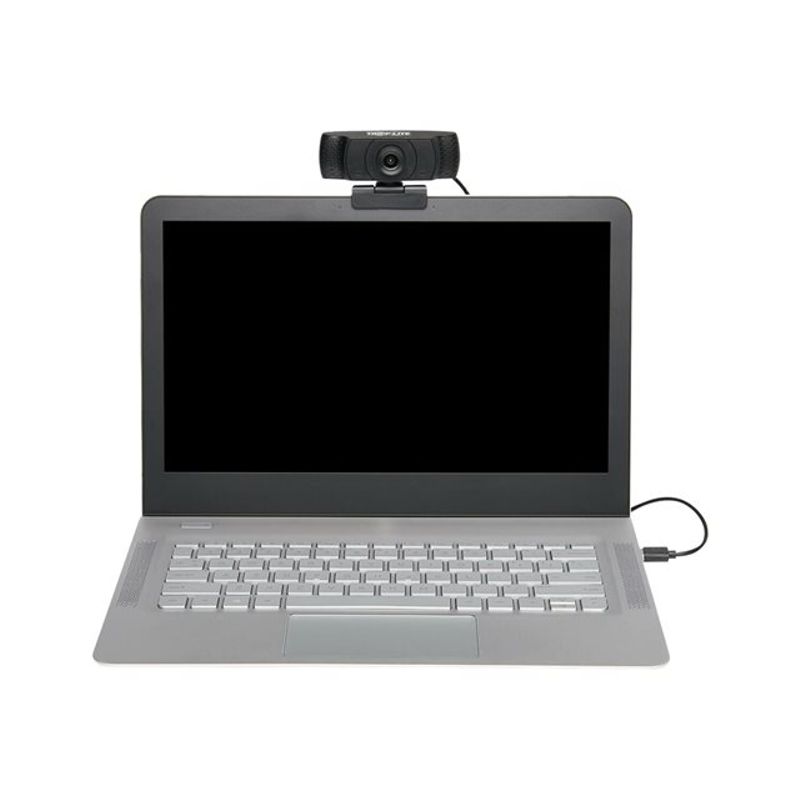 Tripp Lite USB Webcam with Microphone for Laptops and Desktop PCs HD 1080p - webcam