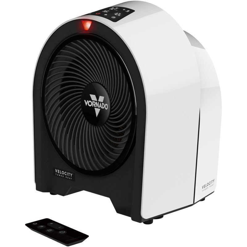 Vornado - Velocity 5R Whole Room Portable Space Heater with Remote - White