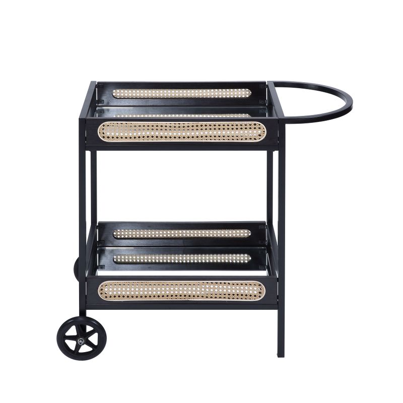 ACME Colson Serving Cart, Black Finish