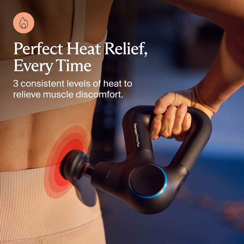 Therabody - Theragun Prime Plus Multi-Therapy Massage Gun - Black