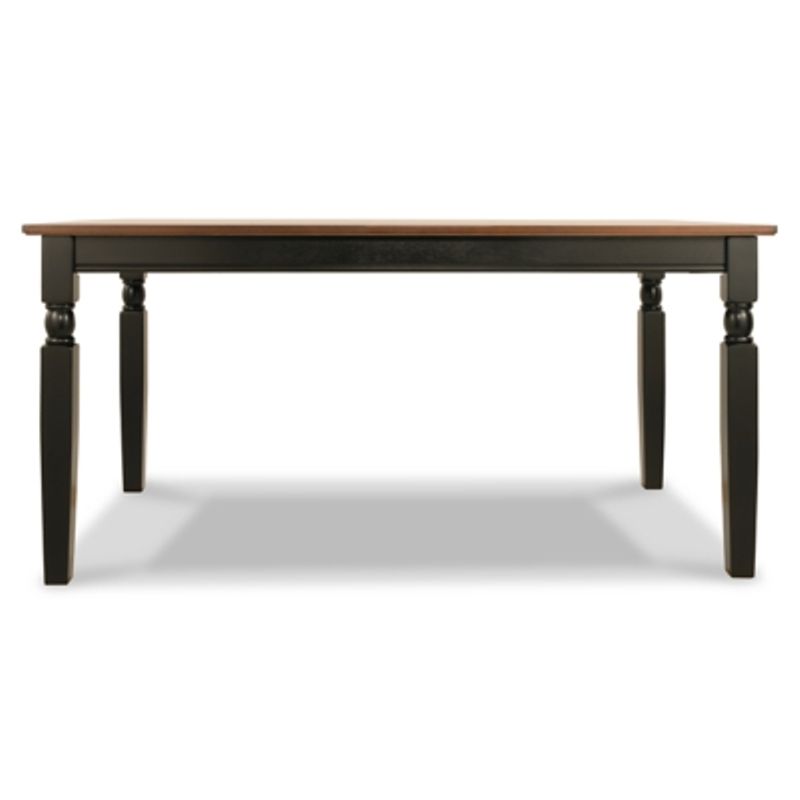 Black/Brown Owingsville Rectangular Dining Room Table