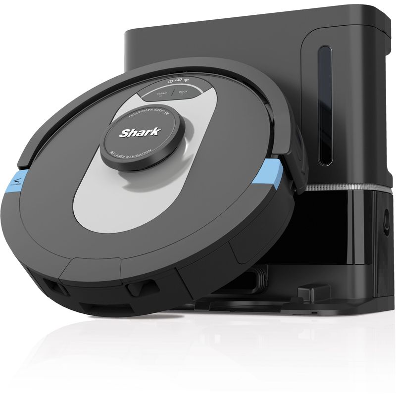 Shark - AI Ultra Robot Vacuum with Matrix Clean, Home Mapping, HEPA Bagless Self Empty Base, WiFI Connected - Black