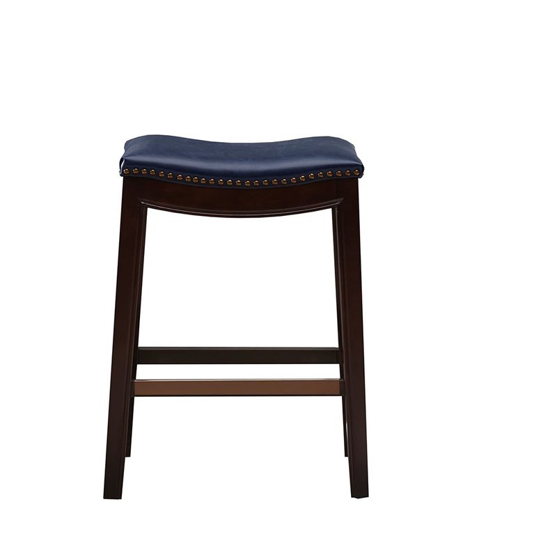 Isla Saddle Counter Stool Navy