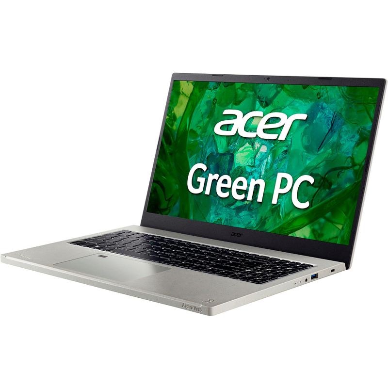 Acer - Acer-Aspire Vero-15.6Full HDEco-FriendlyLaptop- Intel i7-1355U with 16GB LPDDR5- 512GB PCIe Gen4 SSD-Cobblestone Gray - Cobblestone G