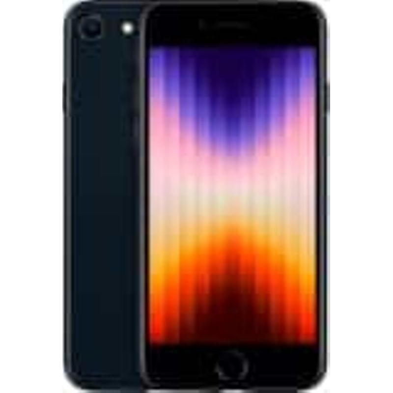 Apple - iPhone SE (3rd Generation) 64GB (Unlocked) - Black