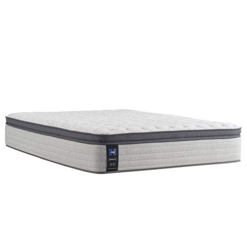 Sealy Posturepedic Spring Summer Rose Euro Pillowtop Soft Feel Mattress, Split California King