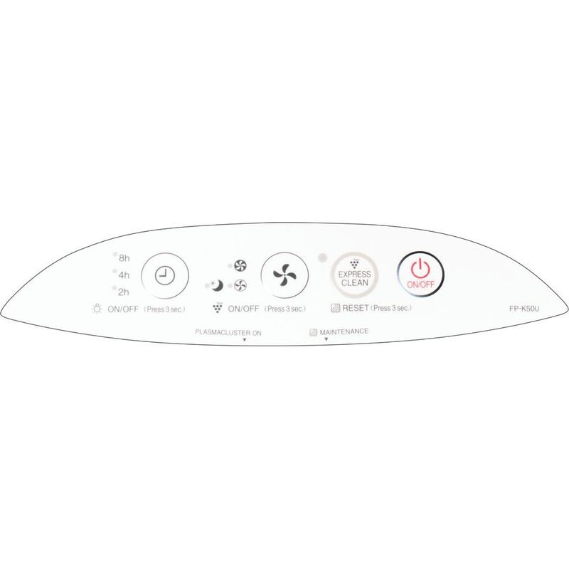 Sharp - Plasmacluster Ion Air Purifier, True HEPA (Medium Rooms)