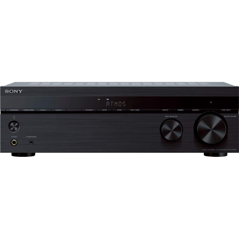 Sony - STRDH790- 7.2-Ch. with Dolby Atmos & Dolby Vision 4K Ultra HD HDR A/V Home Theater Receiver - Black