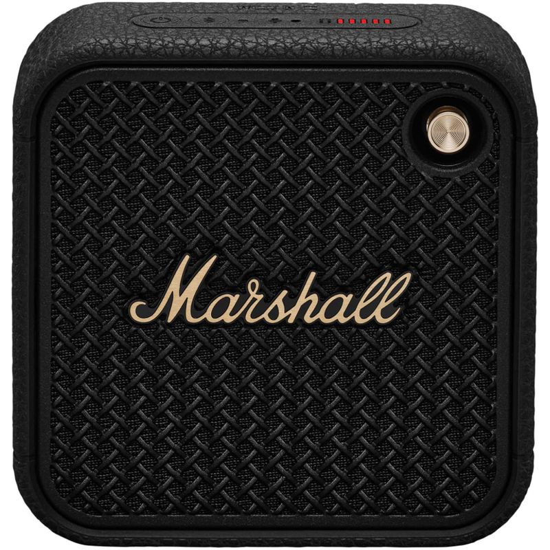 Marshall - Willen II Portable Bluetooth Speaker - Black and Brass