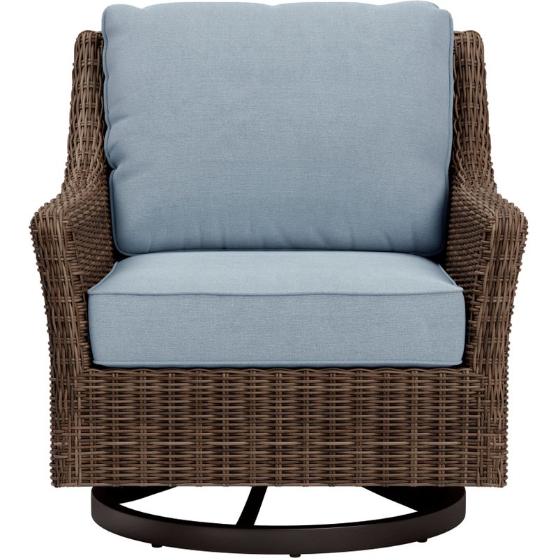 Yardbird&reg; - Harriet Outdoor Swivel Glider Chair - Mist