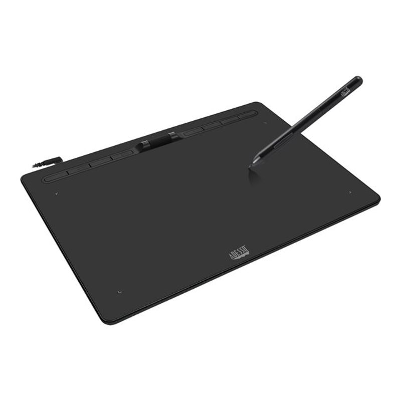 Adesso CyberTablet K12 - digitizer - USB-C - black