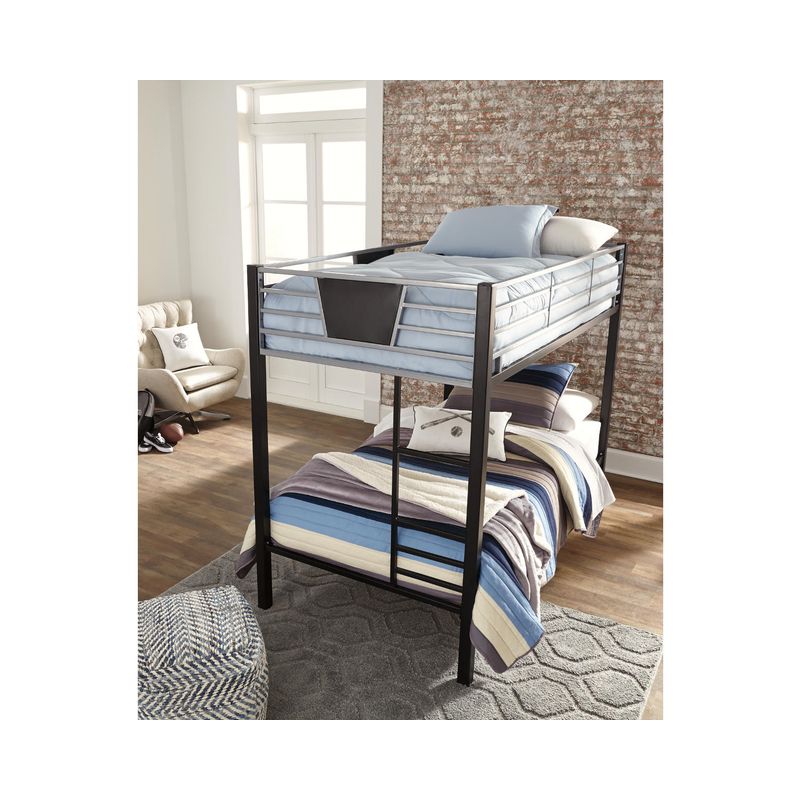 Dinsmore Twin/Twin Bunk Bed w/Ladder