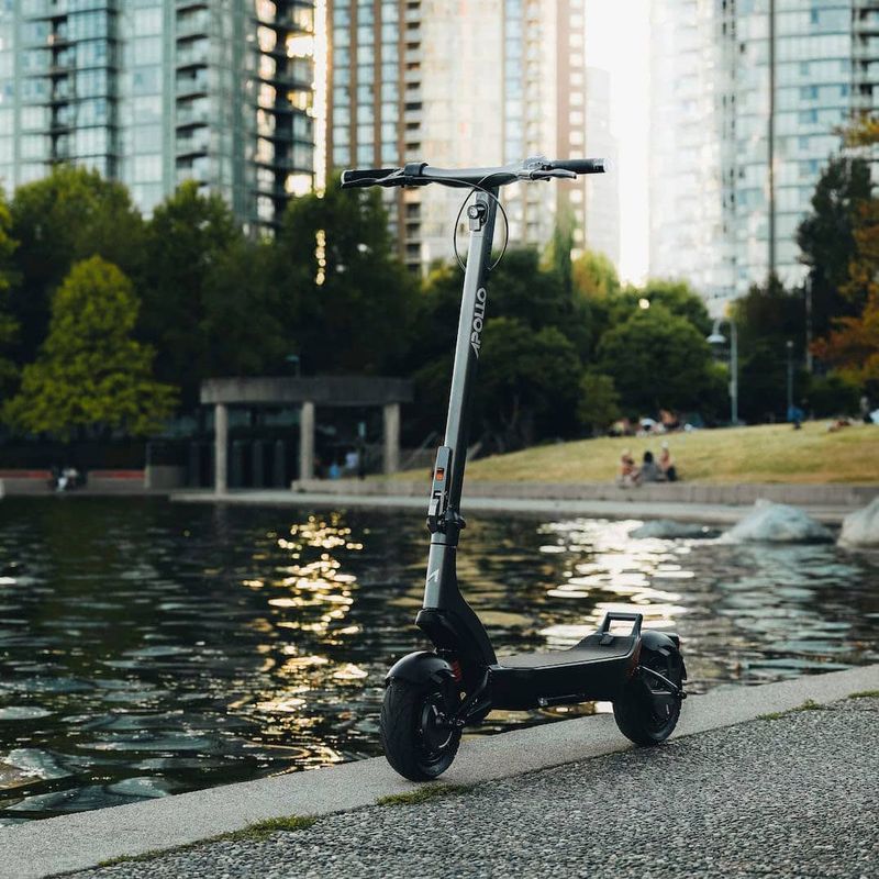Apollo - City Pro 2024 Premium Electric Scooter w/43 mi Max Range & 34 mph Max Speed - Space Gray