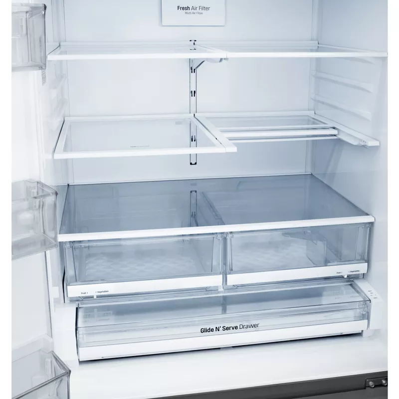 LG 28-cu. ft. 4-Door French Door Refrigerator in Stainless Steel