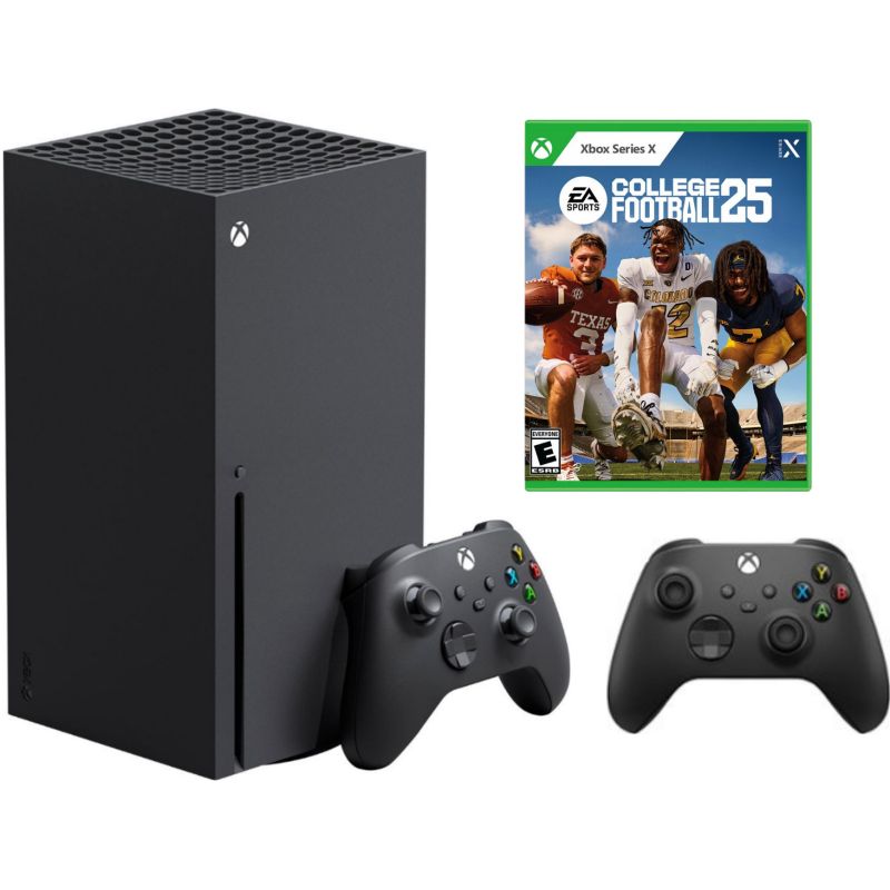 Xbox X Bundle With Extra Controller and College Football 25 Game