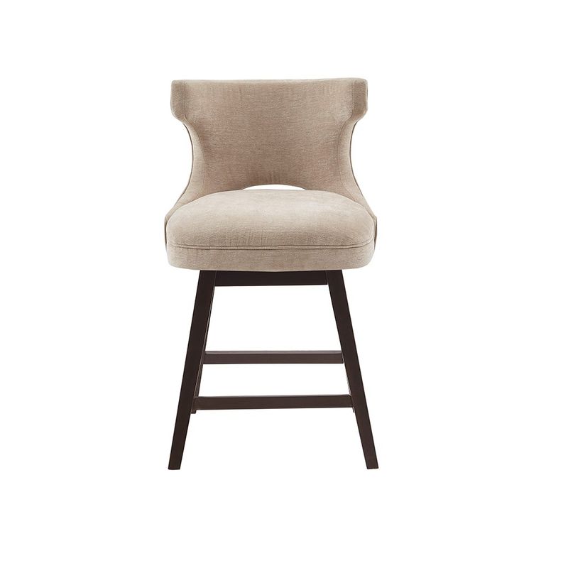 Hadley Beige Swivel Counter Stool
