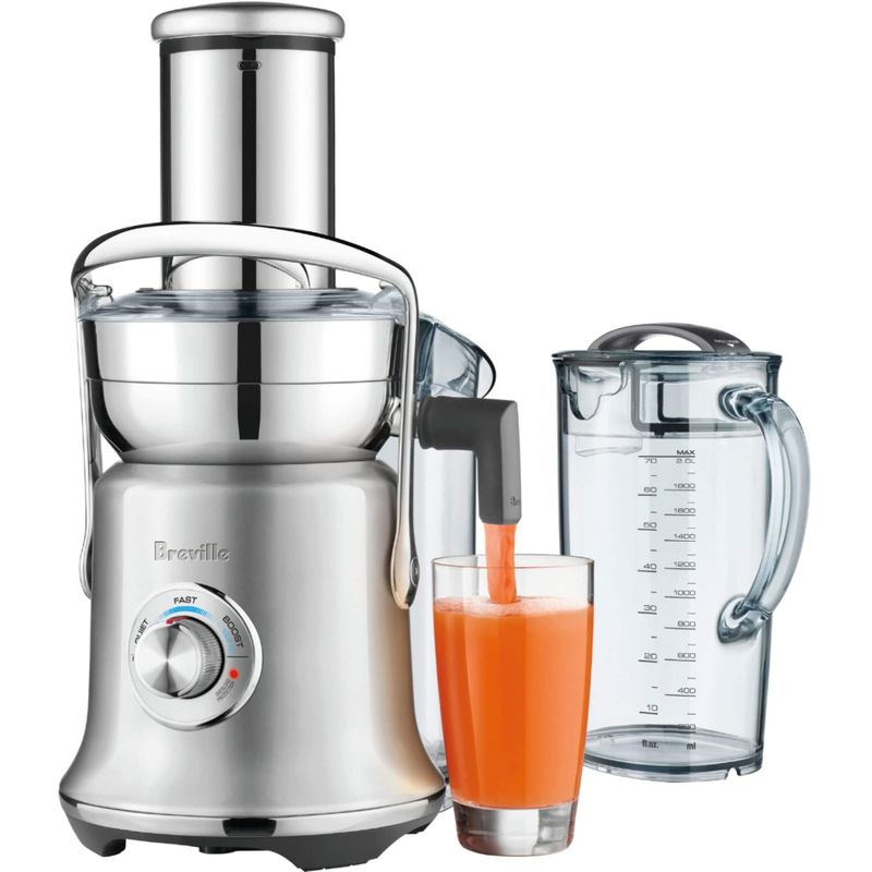 Breville - the Juice Fountain Cold XL Juicer - Brushed Stainless Steel