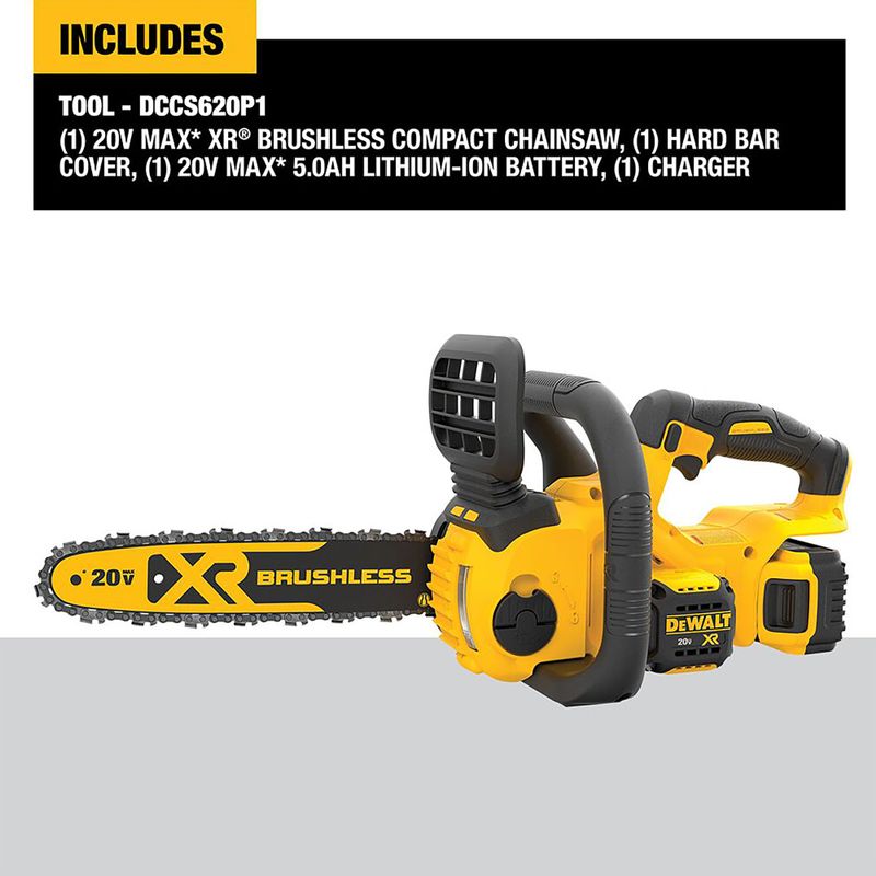 DeWalt - 20V MAX XR 12 Cordless Chainsaw