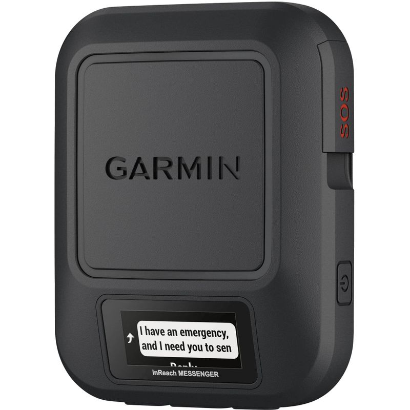 Garmin - inReach Messenger 1.08" GPS with Built-In Bluetooth - Black