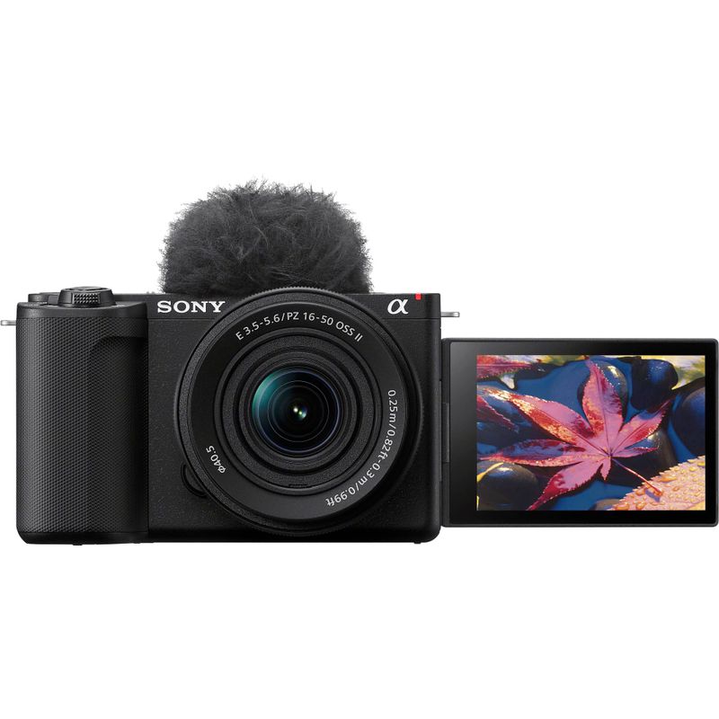 Sony - Alpha ZVE10 II: APS-C Content Creators' Camera Kit - Black