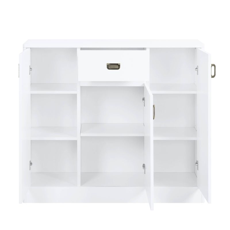 ACME Pagan Server, White High Gloss Finish