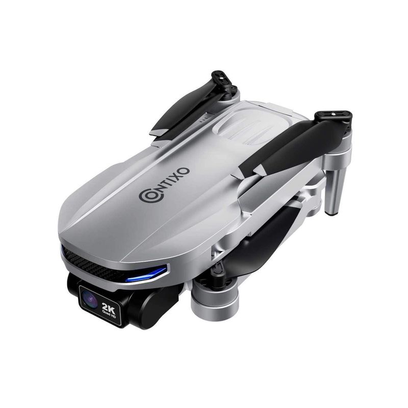Contixo - F28 GPS Drone with Remote Controller - Silver