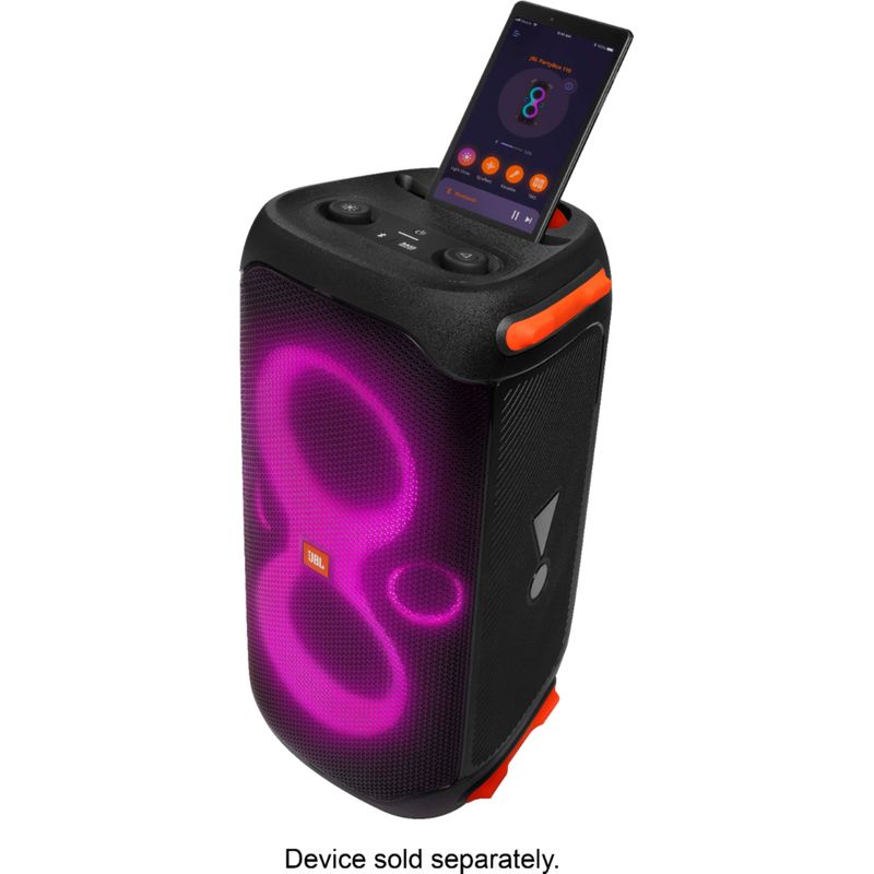 JBL - PartyBox 110 Portable Party Speaker - Black