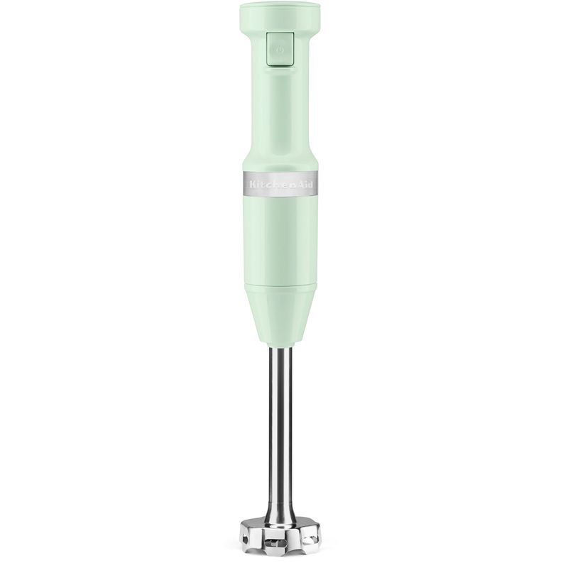 KitchenAid Corded Variable-Speed Immersion Blender in Pistachio with Blending Jar